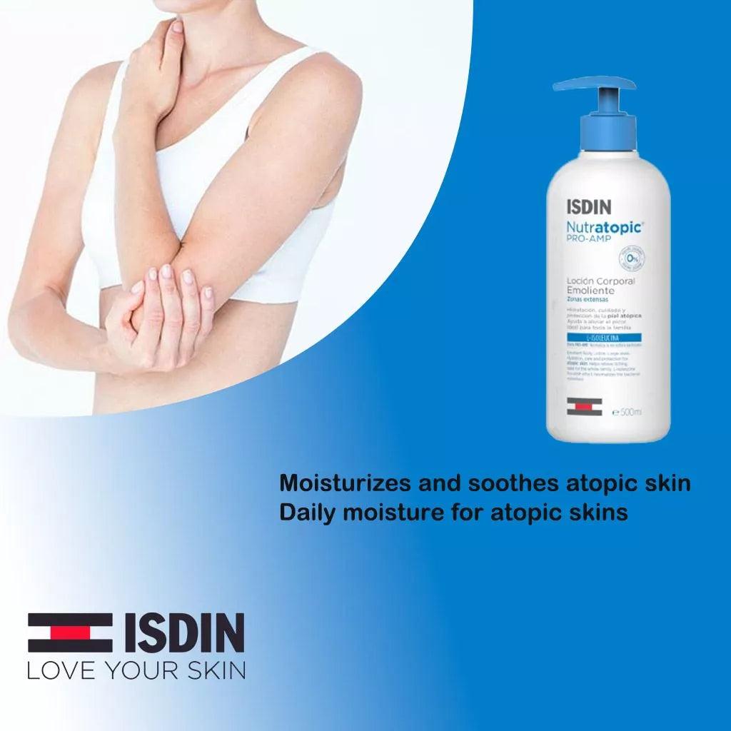 Isdin Nutratopic Pro-AMP Emollient Lotion 400 mL - Wellness Shoppee