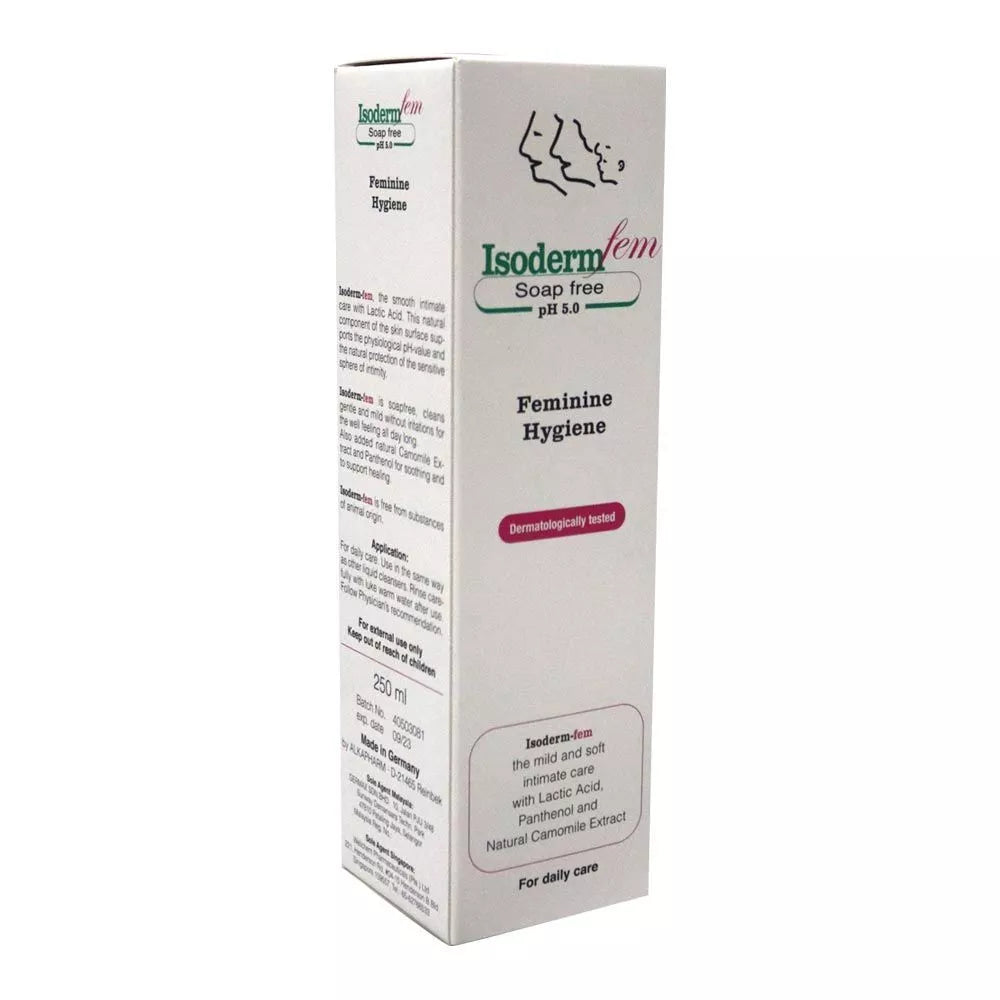 Isoderm Fem Feminine Hygiene 250 mL - Wellness Shoppee