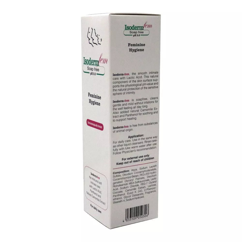 Isoderm Fem Feminine Hygiene 250 mL - Wellness Shoppee