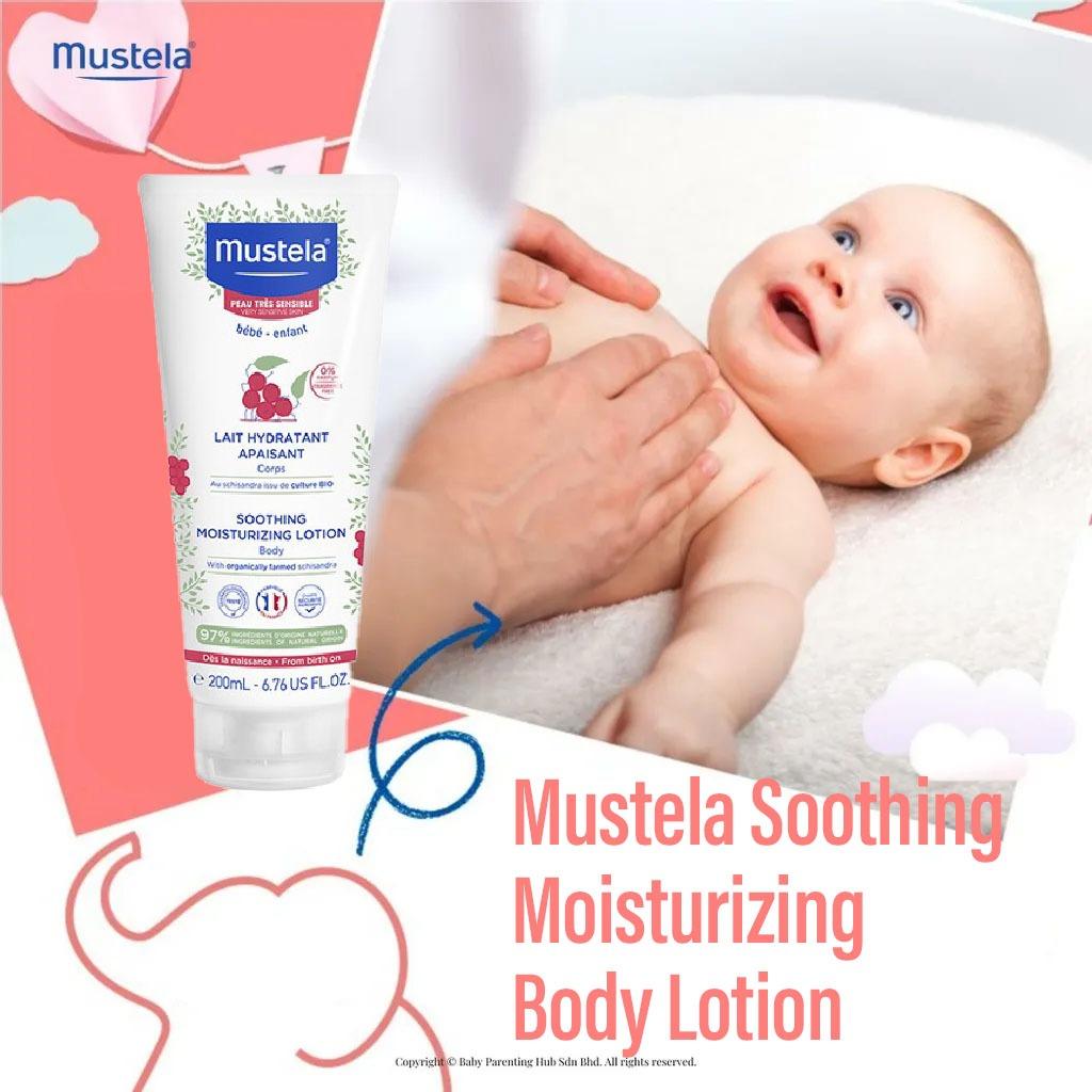 Mustela Baby Soothing Moisturizing Body Lotion 200 ml - Wellness Shoppee