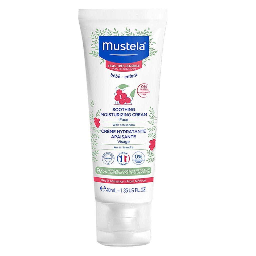 Mustela Baby Soothing Moisturising Face Cream 40ml - Wellness Shoppee