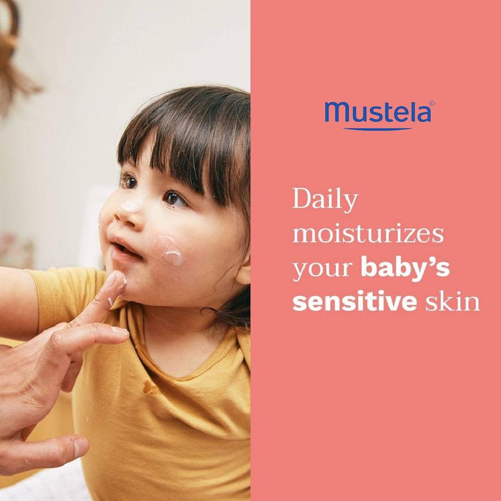 Mustela Baby Soothing Moisturising Face Cream 40ml - Wellness Shoppee