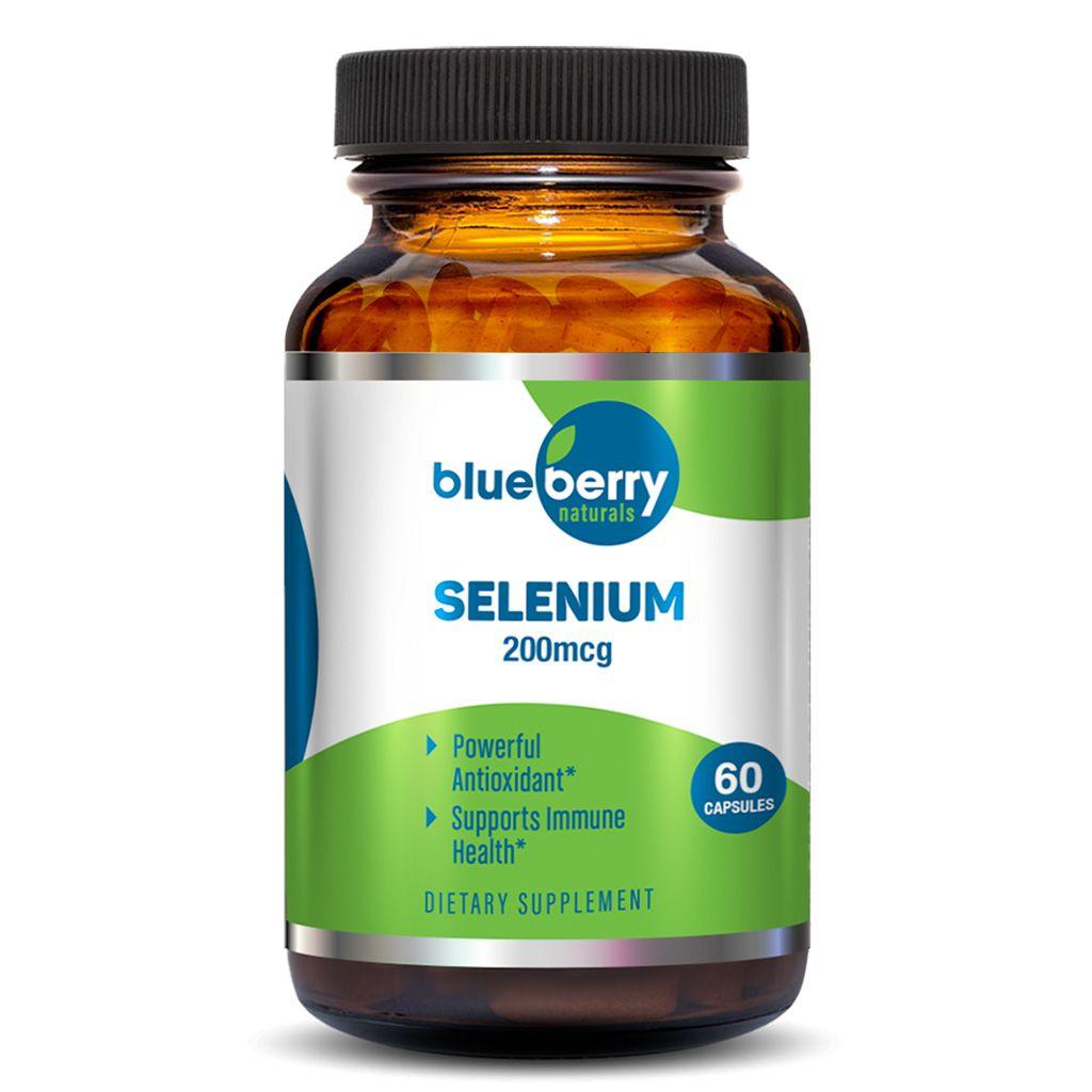 Blueberry Naturals Selenium 200 mcg Capsule 60's - Wellness Shoppee