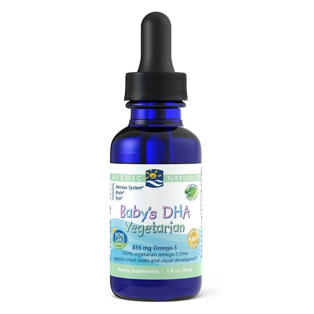 Nordic Naturals Baby's DHA Vegetarian Omega 3 Drops 30 mL - Wellness Shoppee