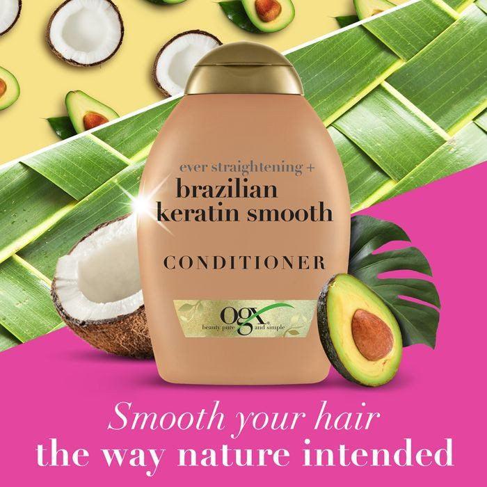 Ogx Brazilian Keratin Conditioner 385 ml - Wellness Shoppee