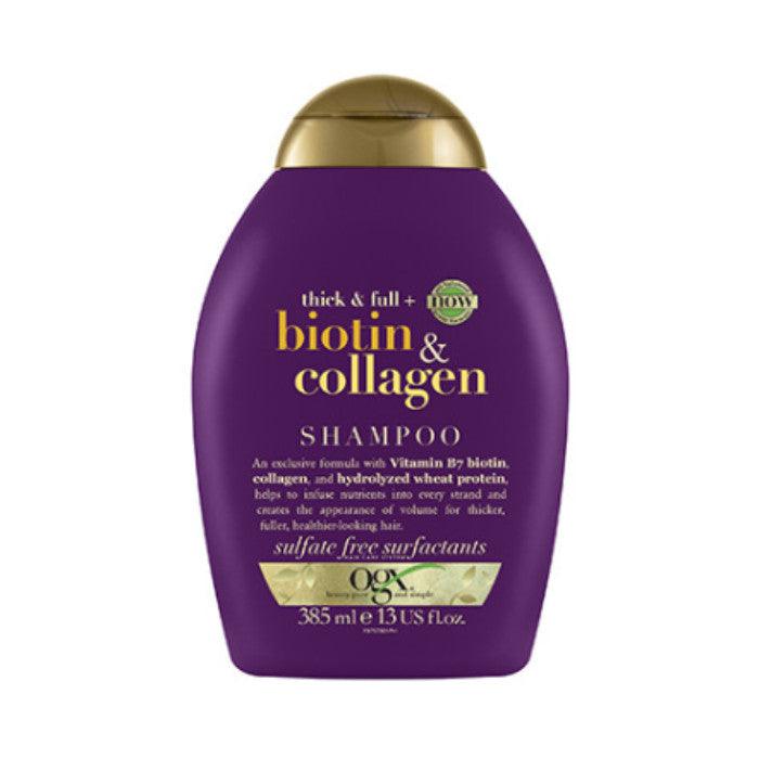 Ogx Biotin & Collagen shampoo 385 ml - Wellness Shoppee