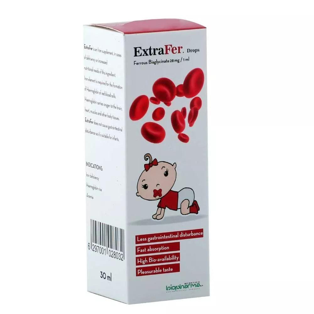 ExtraFer 14 mg/0.5 mL Oral Drops 30 mL - Wellness Shoppee