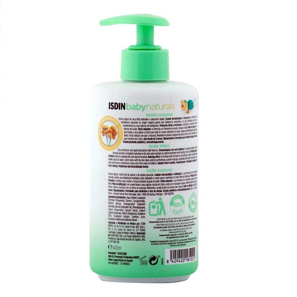 Isdin Baby Naturals Body Lotion 400 mL - Wellness Shoppee