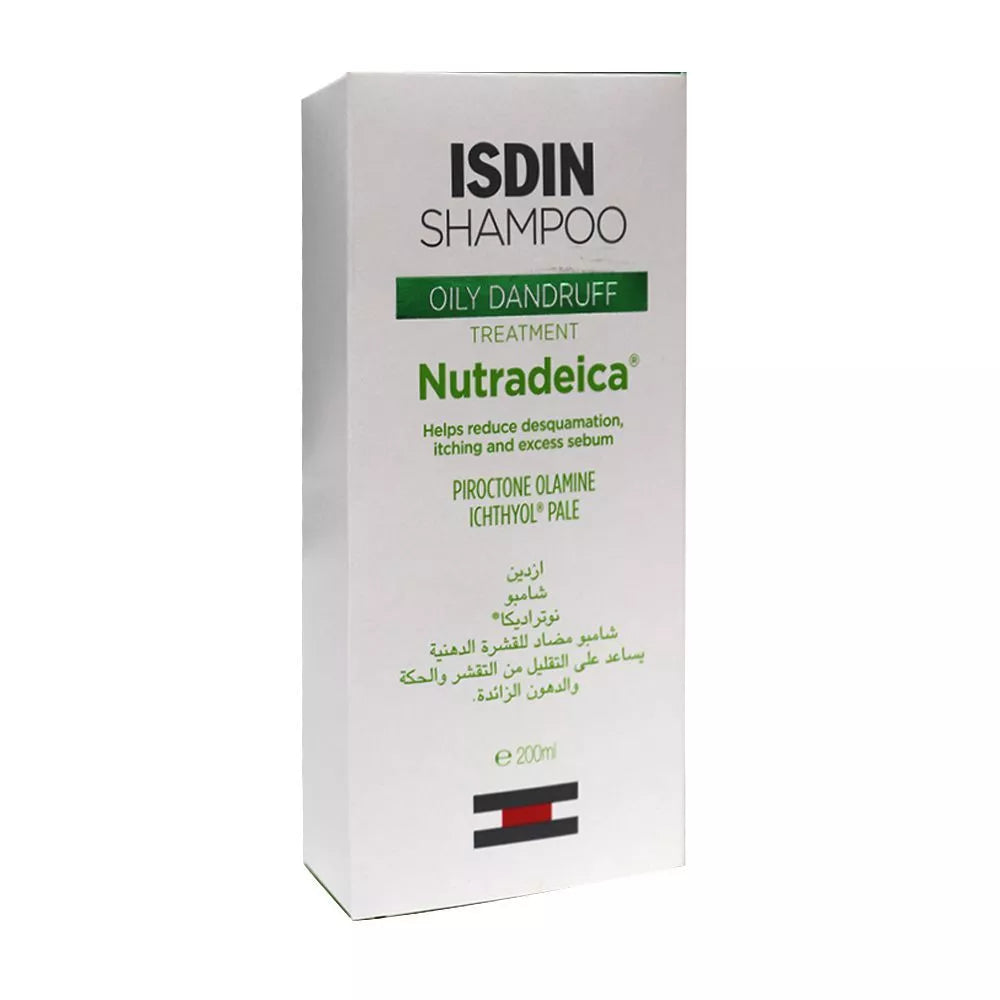 Isdin Nutradeica Oily Anti-Dandruff Treatment Shampoo 200 mL - Wellness Shoppee