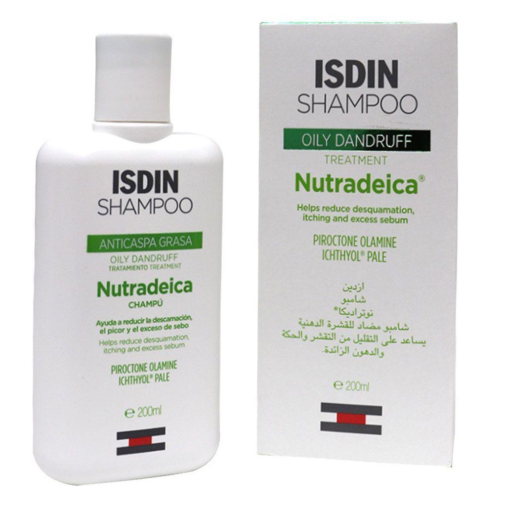 Isdin Nutradeica Oily Anti-Dandruff Treatment Shampoo 200 mL - Wellness Shoppee
