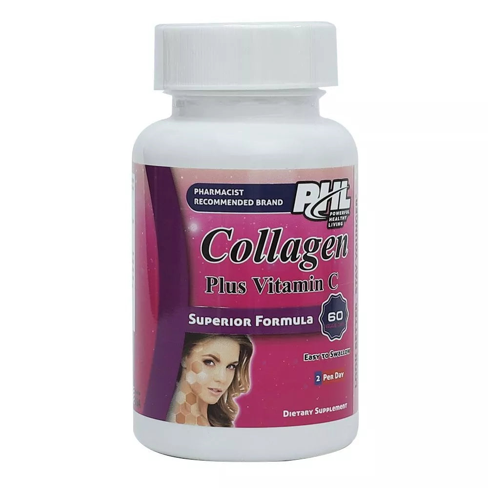 PHL Collagen Plus Vitamin C Veggie Capsules 60's - Wellness Shoppee