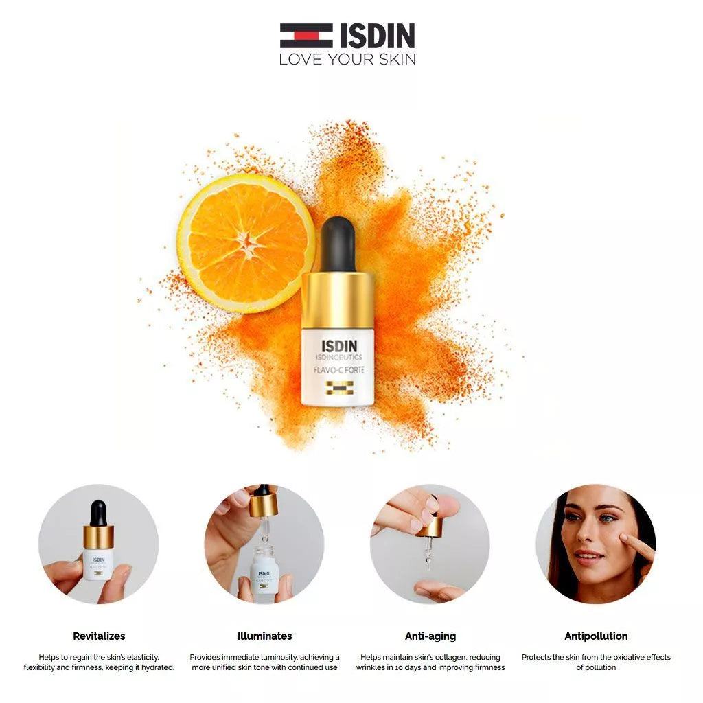 Isdin Ceutics Flavo-C Forte 1IU Serum 5.3 mL 1's - Wellness Shoppee