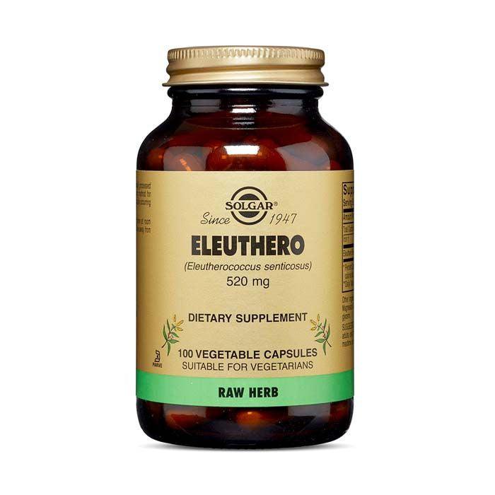 Solgar Eleuthero Veg Cap 100'S Siberian Ginseng - Wellness Shoppee