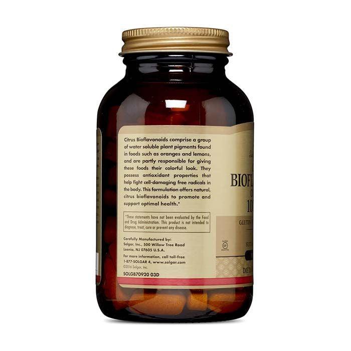 Solgar Citrus Bioflavonoid Complex 1000 Mg 100's - Wellness Shoppee