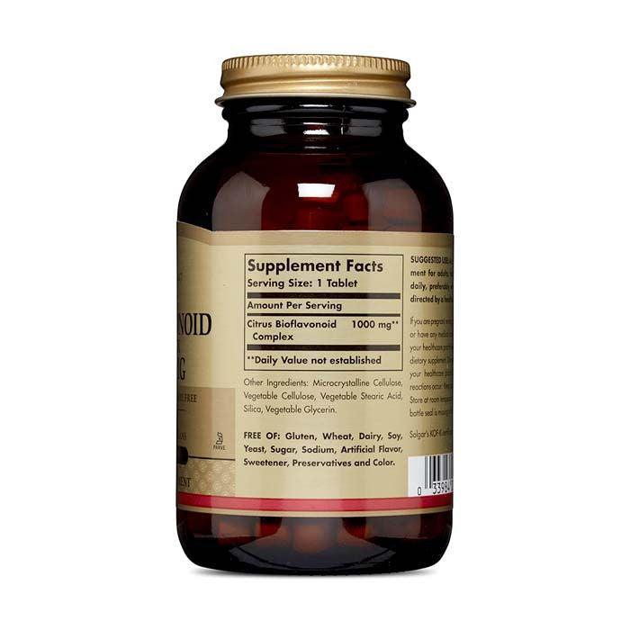 Solgar Citrus Bioflavonoid Complex 1000 Mg 100's - Wellness Shoppee