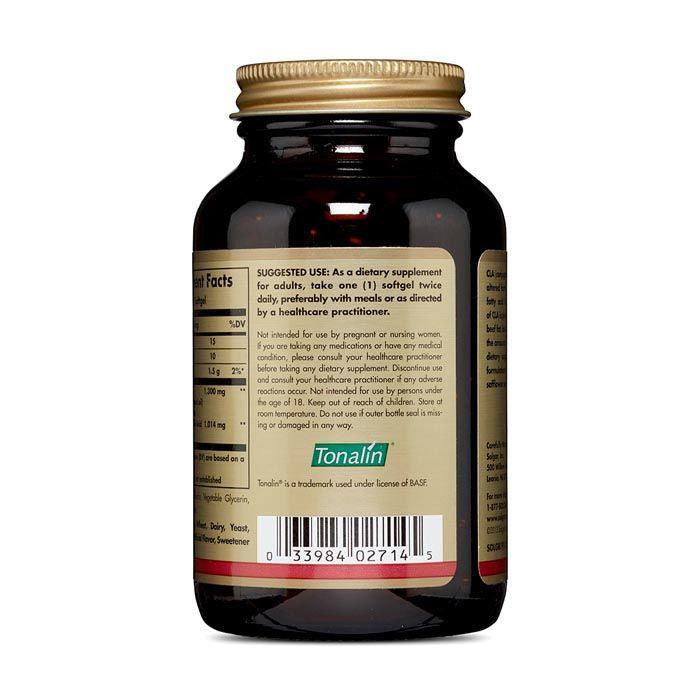 Solgar Tonalin CLA 1300 mg Softgels 60's - Wellness Shoppee