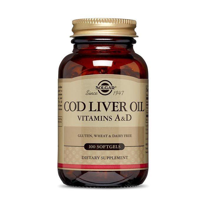 Solgar Cod Liver Oil Softgels 100's - Wellness Shoppee