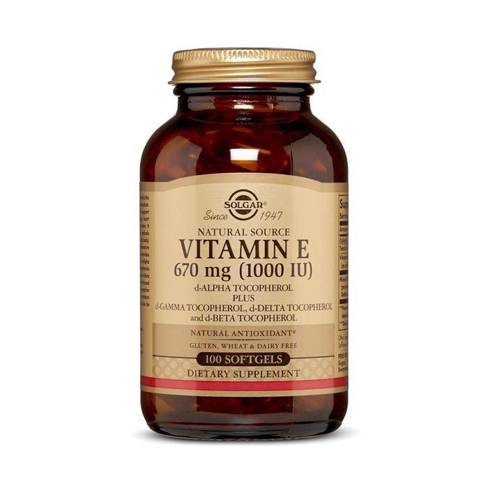 Solgar Vitamin E 1000iu Mixed Soft gels 100's - Wellness Shoppee