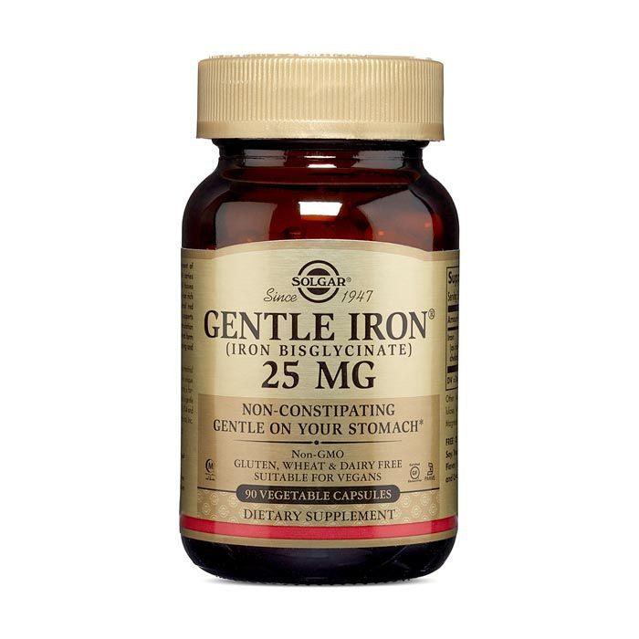 Solgar Gentle Iron 25mg Vegetable capsules 90's - Wellness Shoppee