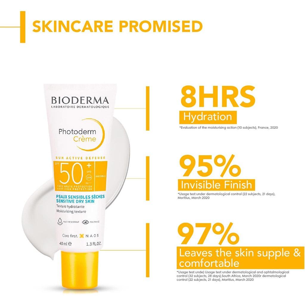 Bioderma Photoderm Sun Active Defense SPF50+ Cream 40 mL - Wellness Shoppee