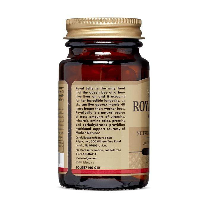 Solgar Royal Jelly 500 Softgels 60's - Wellness Shoppee