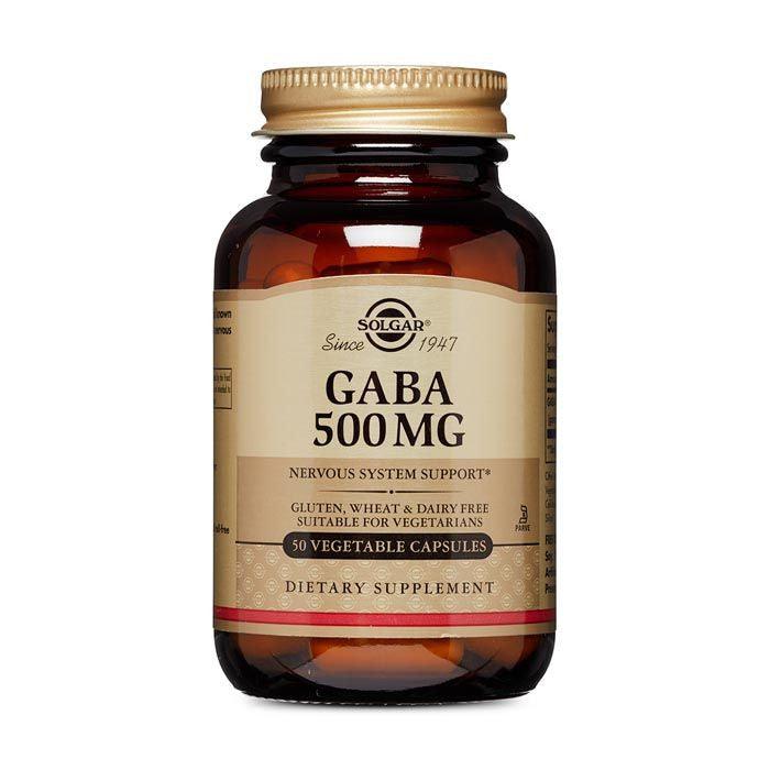 Solgar Gaba Vegetable capsules 500mg 50's - Wellness Shoppee