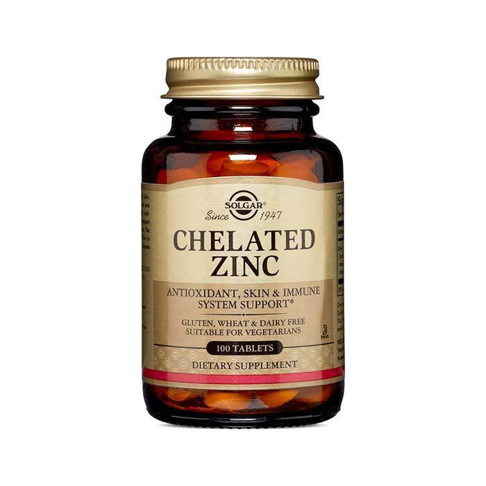 Solgar Chelated Zinc Tablets 100's - Wellness Shoppee