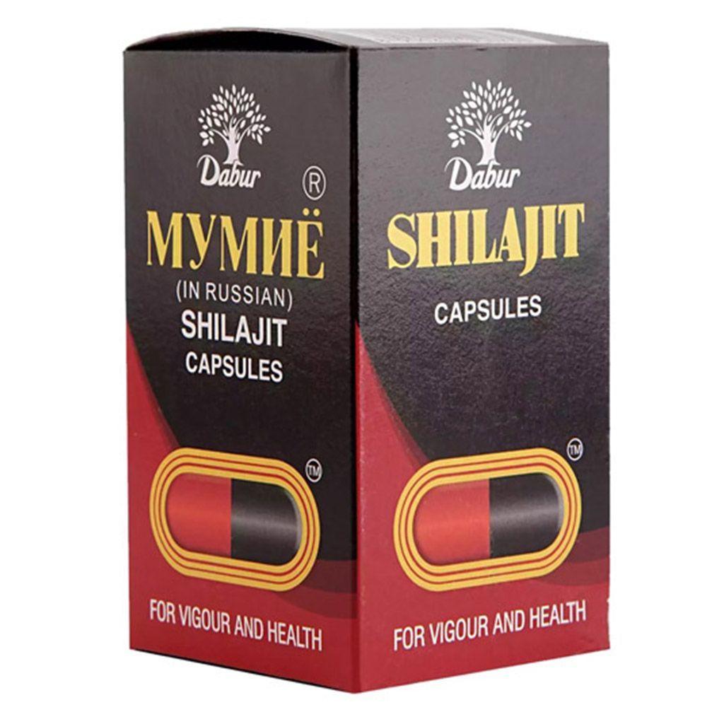 Dabur Shilajit Capsules For Vigour And Health, Pack of 30's - Wellness Shoppee