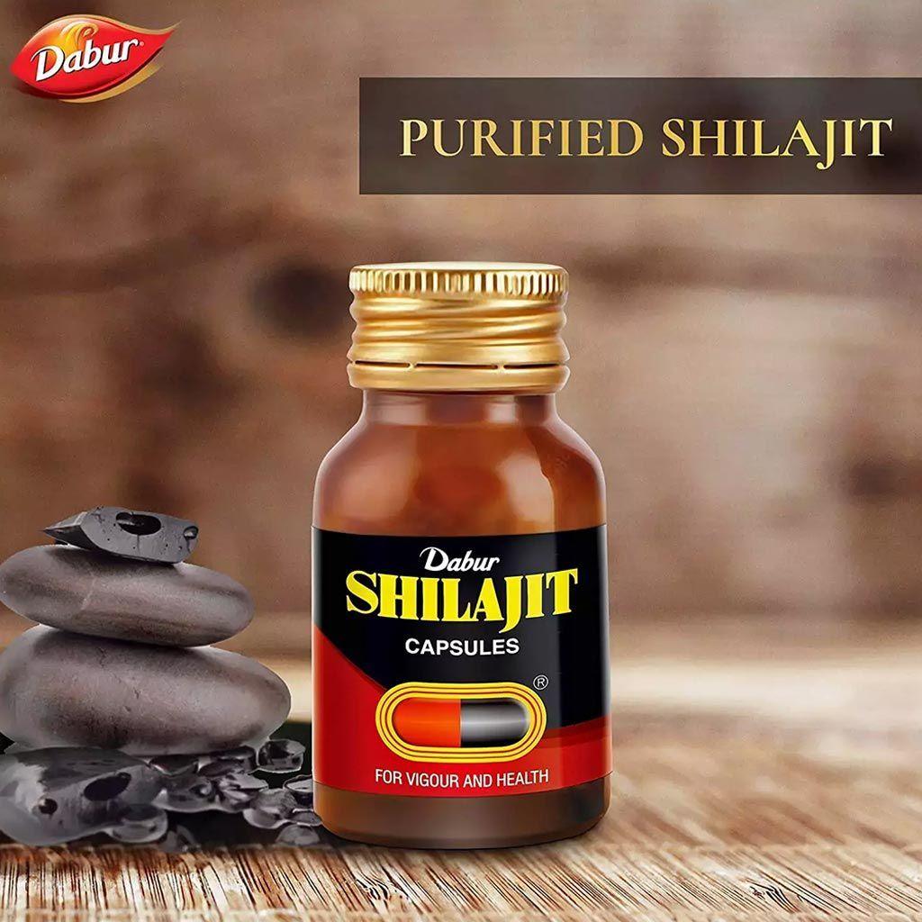 Dabur Shilajit Capsules For Vigour And Health, Pack of 30's - Wellness Shoppee