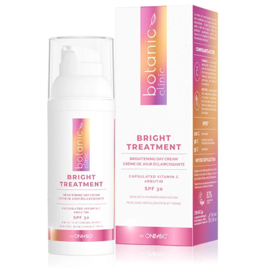 OnlyBio Botanic Clinic Bright Treatment SPF 30 Brightening Day Cream For Hyperpigmentation 50ml - Wellness Shoppee