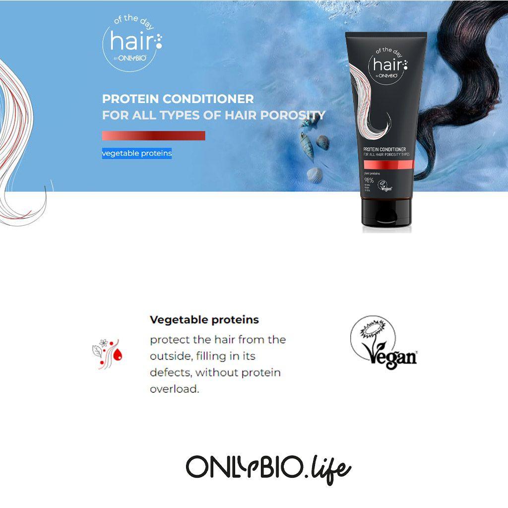 OnlyBio Hair Of The Day Protein Conditioner For All Types Of Hair Porosity 200ml - Wellness Shoppee