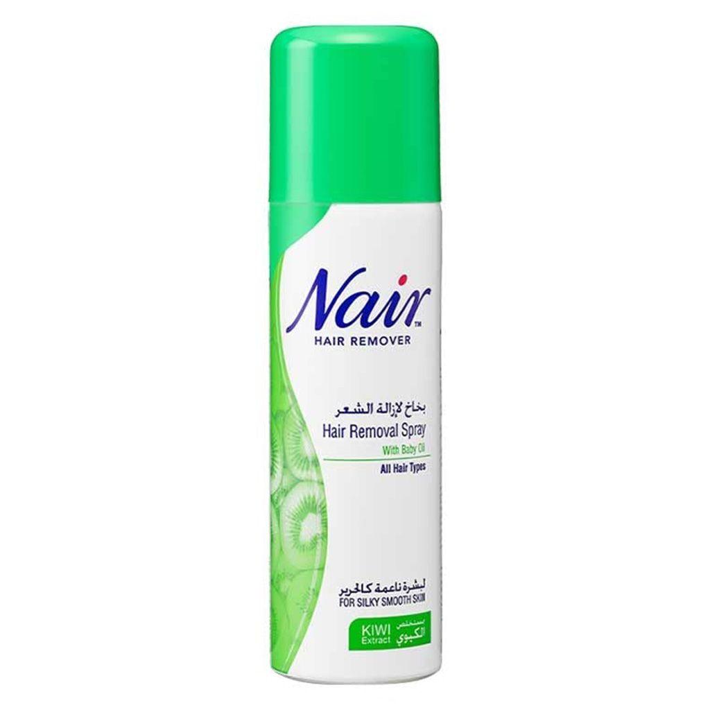 Nair Hair Removal Spray With Baby Oil & Kiwi Extract 200ml - Wellness Shoppee