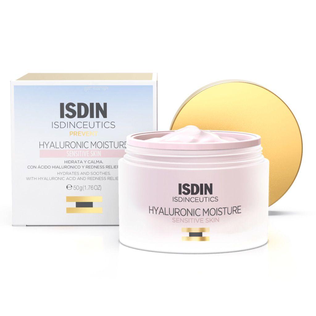 Isdin Isdinceutics Renew Hyaluronic Moisture Face Cream For Sensitive And Redness-prone Skin 50g - Wellness Shoppee