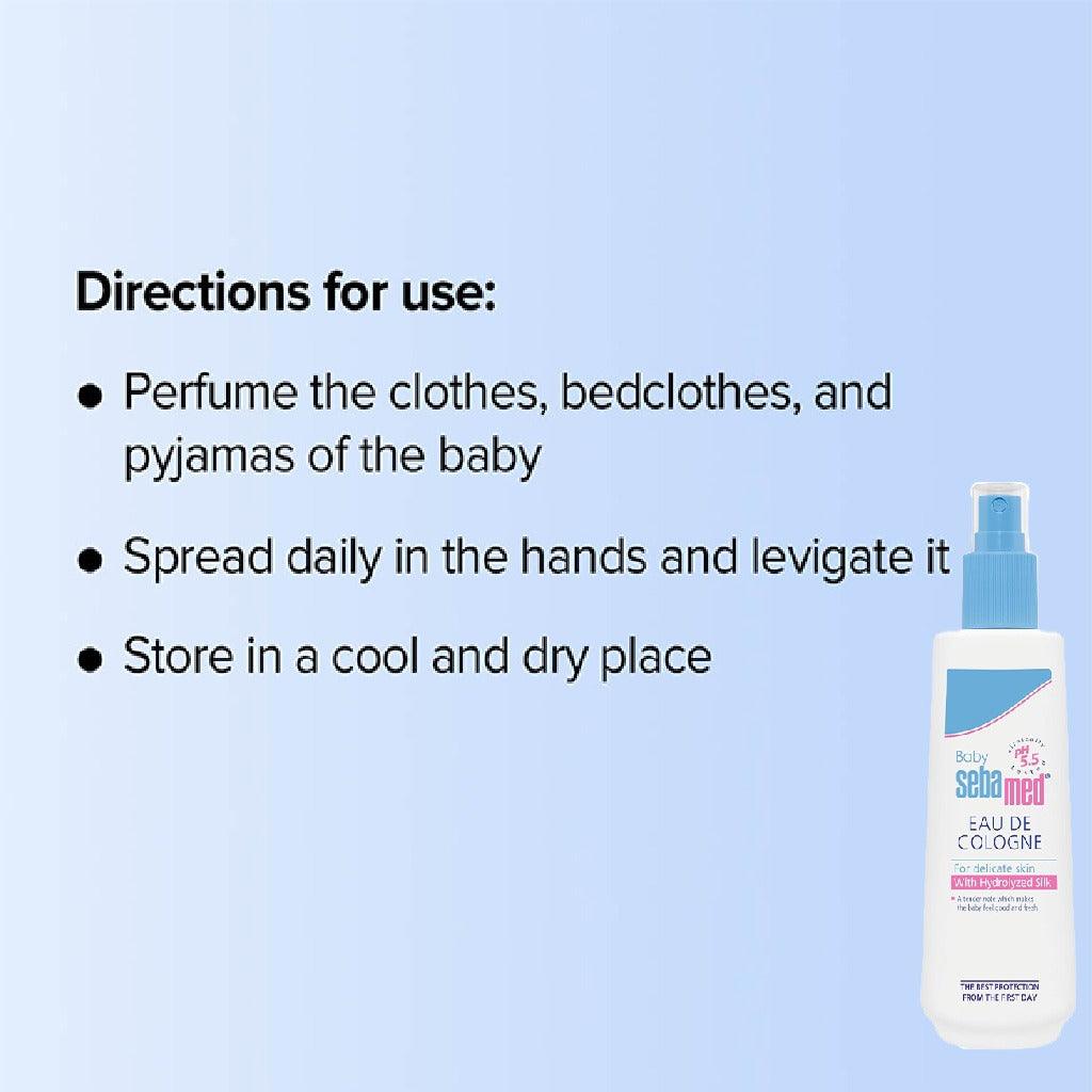 Sebamed Baby Eau De Cologne For Delicate Skin 250ml - Wellness Shoppee