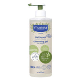 Mustela Bio Organic Fragrance-Free Baby Cleansing Gel For Hair & Body 400ml - Wellness Shoppee