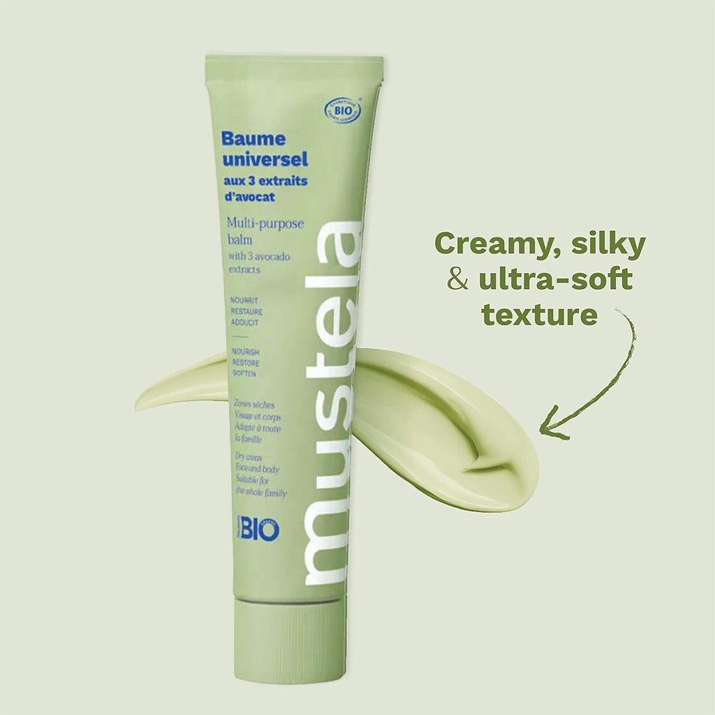 Mustela Bio Organic Multi-Purpose Balm For Baby's Dry Face And Body 75ml - Wellness Shoppee