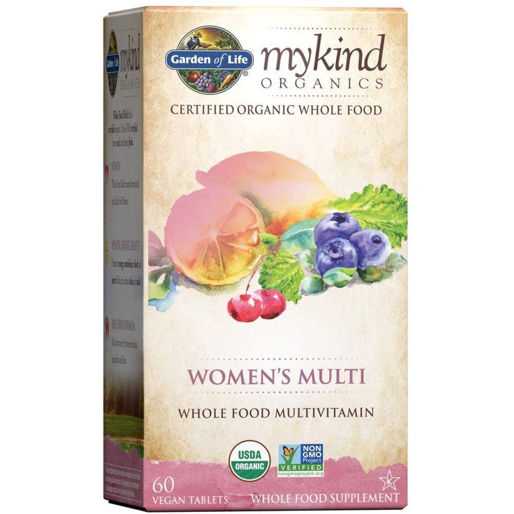 Garden Of Life Mykind Organic Women Whole Food Multivitamin 60 Tablets - Wellness Shoppee