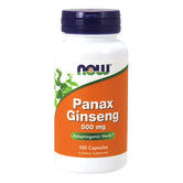 NOW Panax Ginseng 500 mg Capsules 100s - Wellness Shoppee