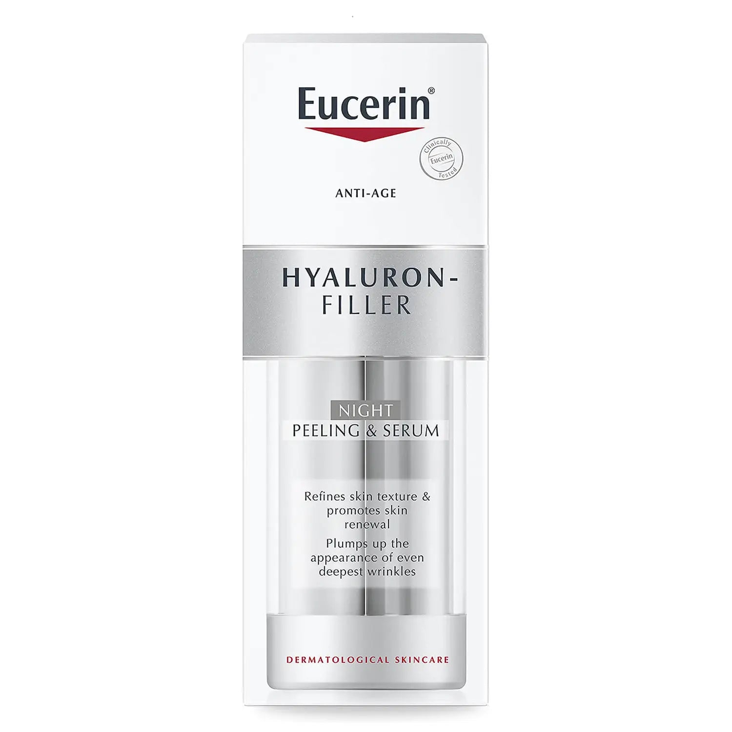 Eucerin Hyaluron Filler Night Peeling and Serum 30ml - Wellness Shoppee