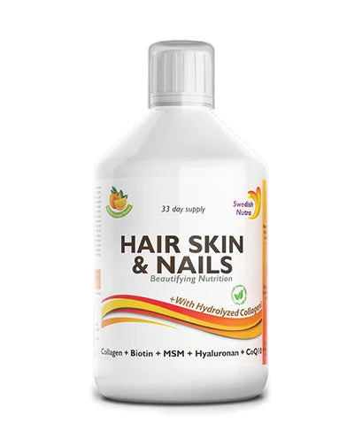Swedish Nutra Liquid Collagen Hair Skin & Nails 500ml