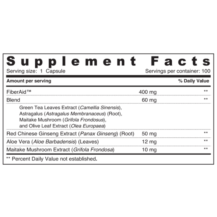 Immunity Enhance With Prebio 100 Veg Caps - Wellness Shoppee