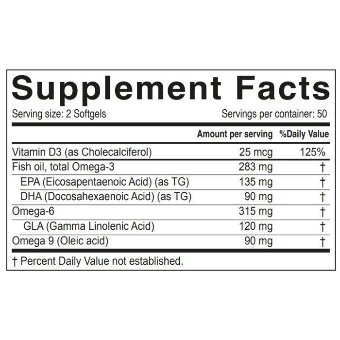 Nordic Sunshine Omega 3-6-9 688mg & Vitamin D 25mg Softgels 100's - Wellness Shoppee