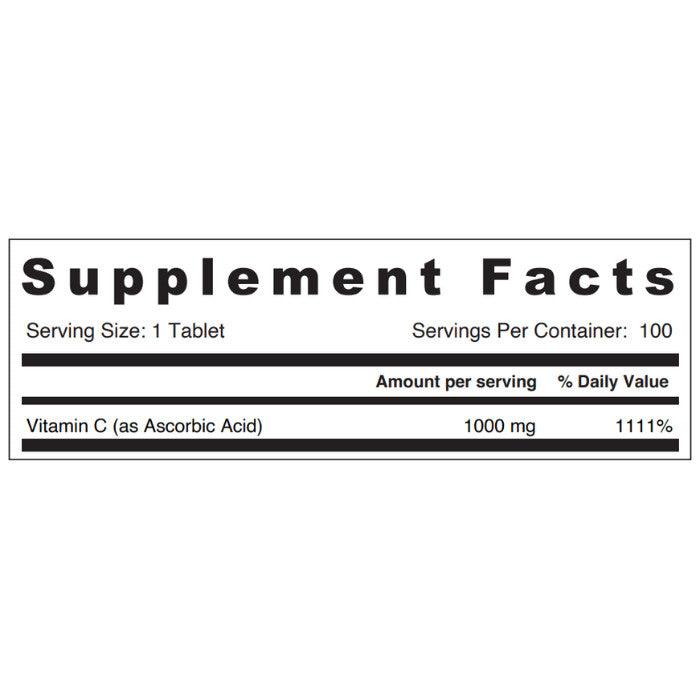 Sunshine Nutrition Vitamin C 1000mg Tablet 100's - Wellness Shoppee