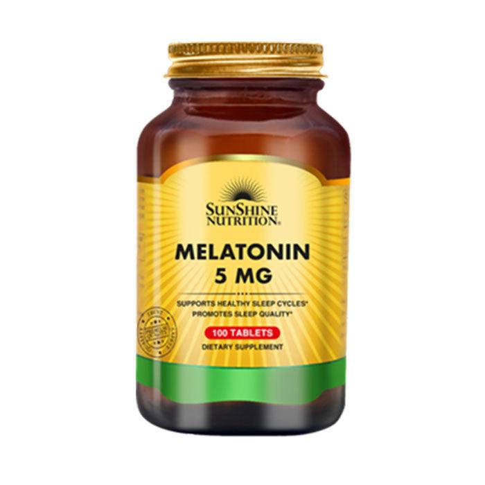 Sunshine N Melatonin 5mg 100 Tabs - Wellness Shoppee