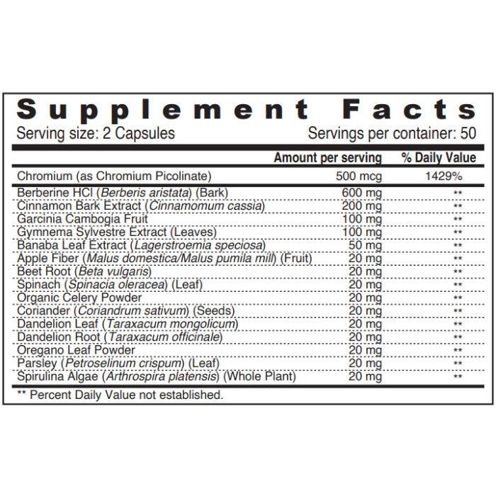 Sunshine Nutrition Berberine 600mg 100 capsules - Wellness Shoppee