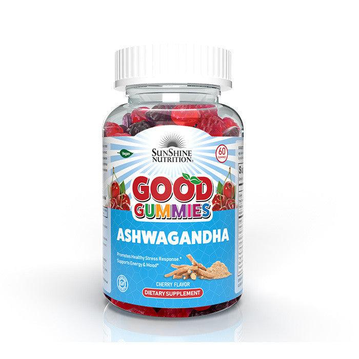 Sunshine Nutrition Good Gummies Ashwagandha 60 Pcs - Wellness Shoppee