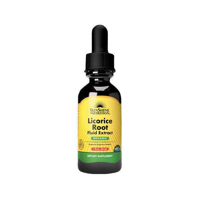 Sunshine Nutrition Licorice Root Fluid Extract 30ml - Wellness Shoppee