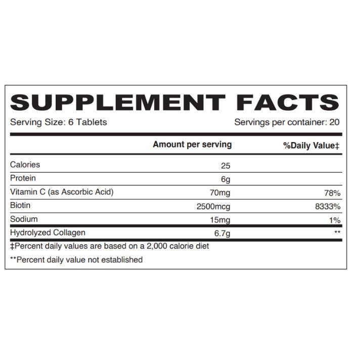 Sunshine Nutrition Collagen Max With Vitamin C & Biotin 120 Tabs - Wellness Shoppee