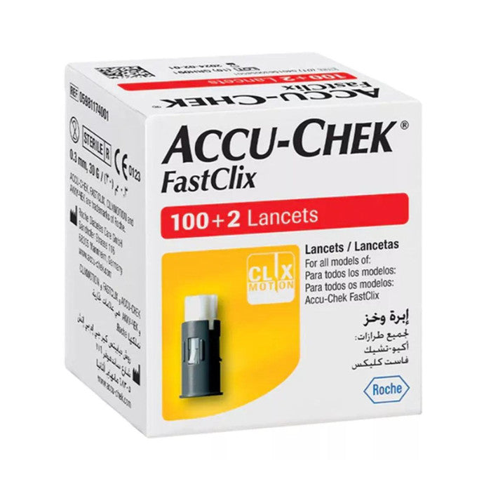 Accu-Chek Fastclix Lancets 102s