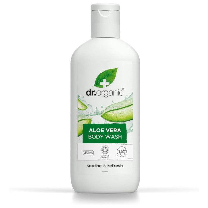 Dr.Organic Aloe Vera Bodywash-250ml - Wellness Shoppee